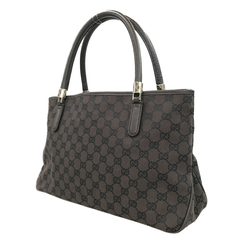 Gucci GG Tote Canvas Brown Bag